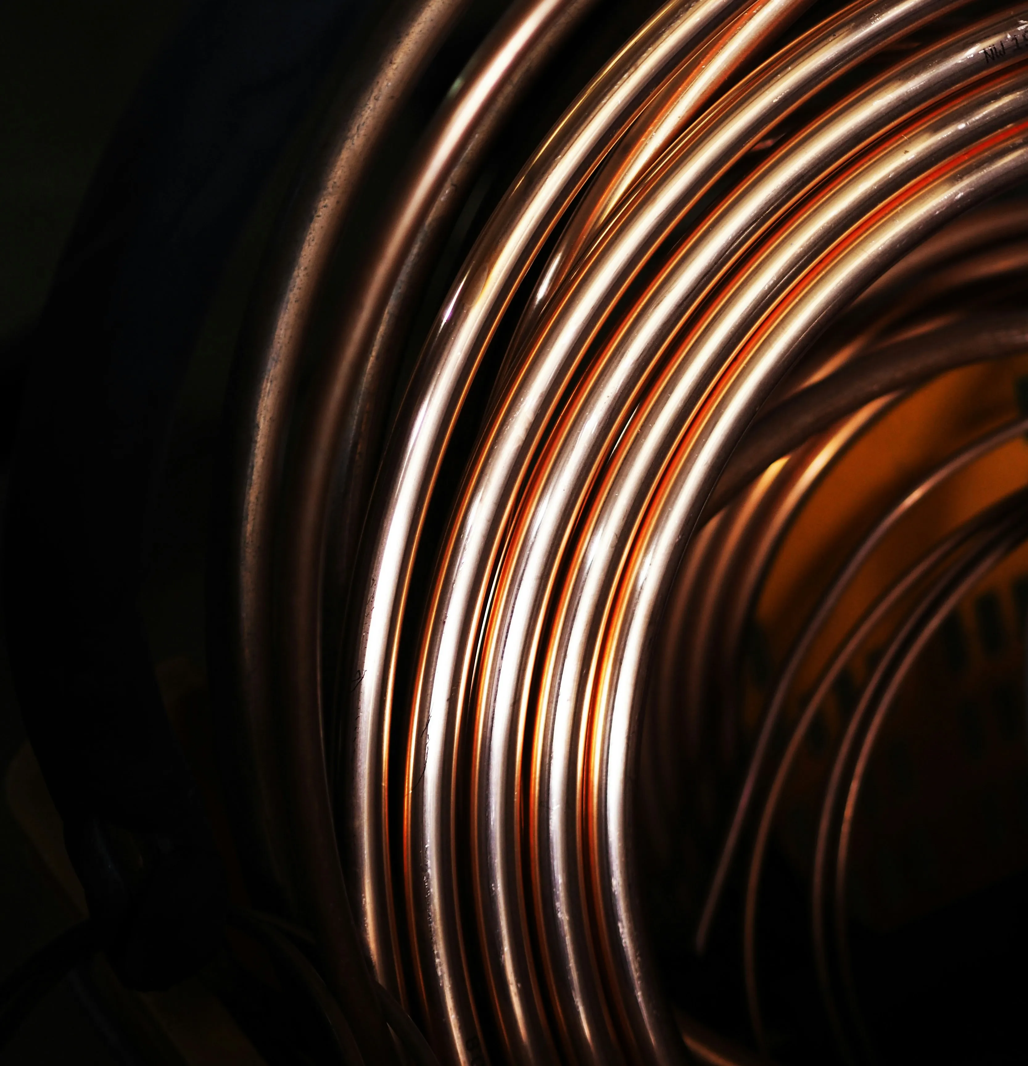 Copper pipes